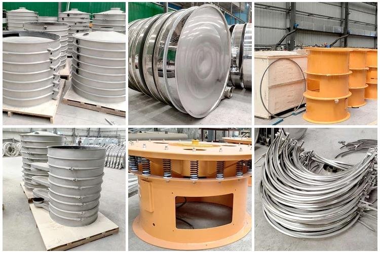 round vibrating screen for powder sieving round vibrating screen for powder sieving
